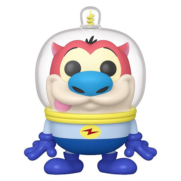 Funko Pop Ren Stimpy Space - Madness Stimpy #1533 Vinil 9,5 cm Oficial Funko