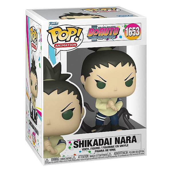 Funko Pop Boruto - Shikadai Nara #1653 Vinil 9,5 cm Oficial Funko
