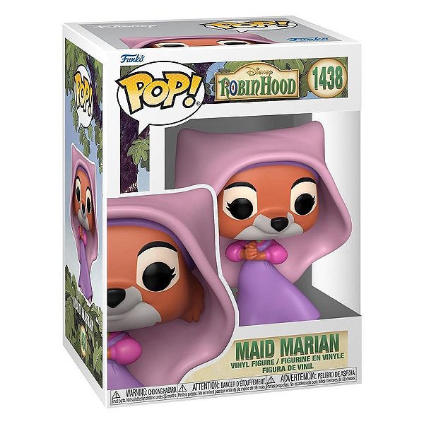 Funko Pop Disney Robin Hood - Maid Marian #1438 Vinil 9,5 cm Oficial Funko