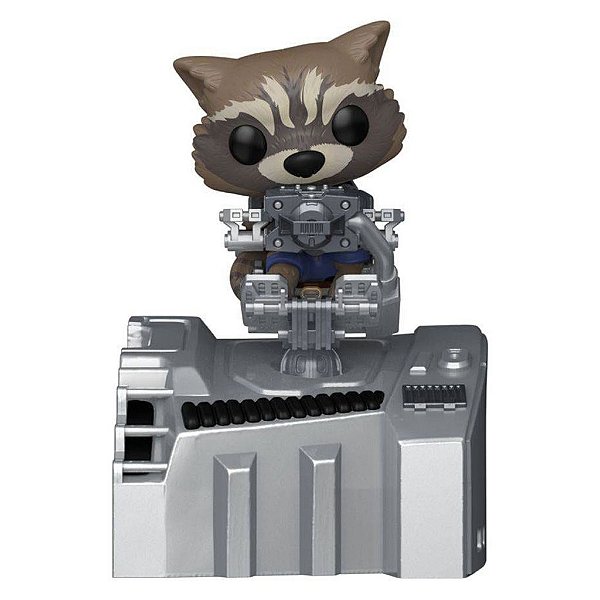 Funko Pop Marvel Infinity Guardins - Ship Rocket #1025 Vinil 9,5 cm Oficial Funko