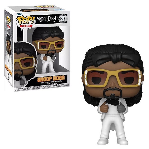 Funko Pop Rocks Snoop Dogg - Sexual Seduction #391 Vinil 9,5 cm Oficial Funko