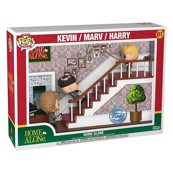 Funko Pop Home Alone Dlx Moment Home - Alone 01 #68429 Vinil 9,5 cm Oficial Funko