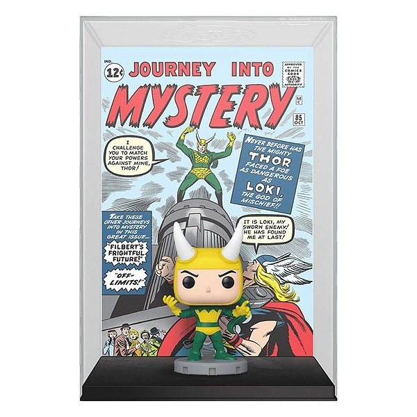 Funko Pop Marvel Comic Cover - Loki 29 #73624 Vinil 9,5 cm Oficial Funko