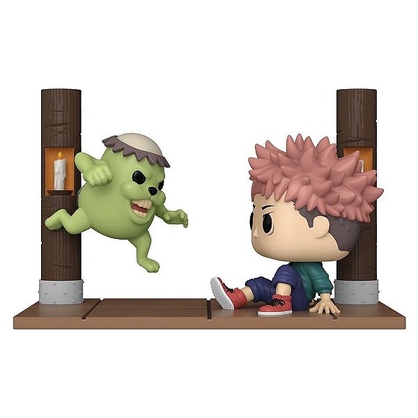 Funko Pop Jujutsu Kaisen Yuji Itadori - W/Cursed Doll #1541 Vinil 9,5 cm Oficial Funko