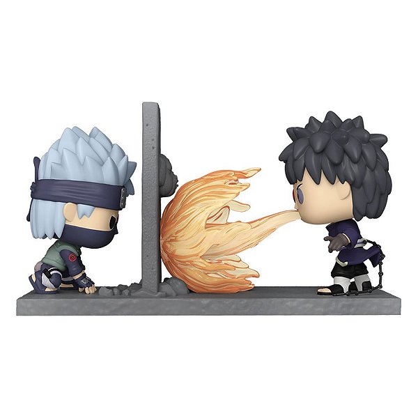 Funko Pop Naruto - Kakashi Vs.Obito #1618 Vinil 9,5 cm Oficial Funko