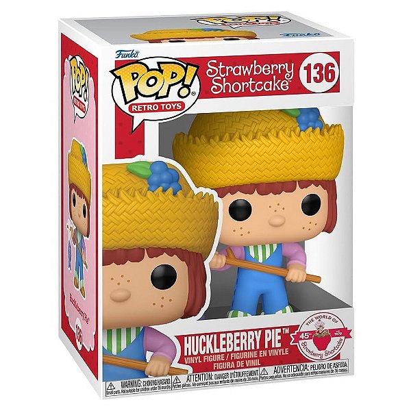 Boneco Funko Pop Strawberry Shortcake 45th - Huckleberry Pie #136