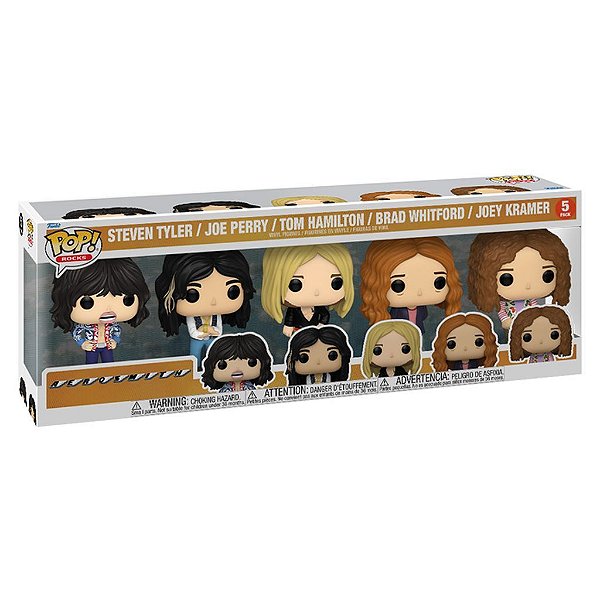 Boneco Funko Pop Rocks - Aerosmith 5pack #77189