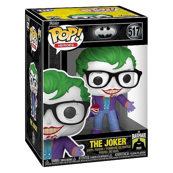 Boneco Funko Pop Heroes Batman 85th The - Joker W/teeth #517