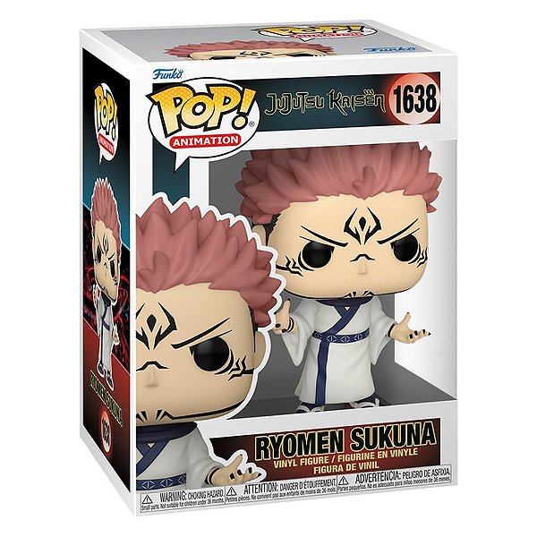 Boneco Funko Pop Jujutsu Kaiser - Ryomen Sukuna (Temporada 2) #1638