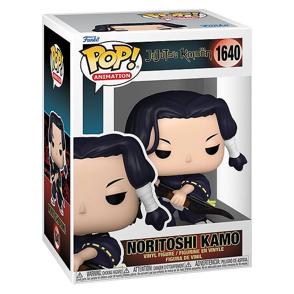 Boneco Funko Pop Jujutsu Kaiser - Noritoshi Kamo (Temporada 2) #1640
