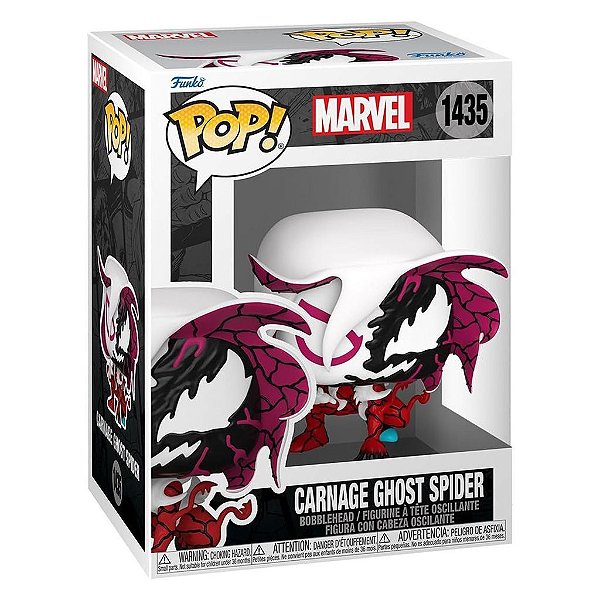 Boneco Funko Pop Marvel Carnageized - Ghost Spider #1435