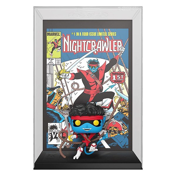 Boneco Funko Pop Comic Cover Marvel - Nightcrawler 49 #77487