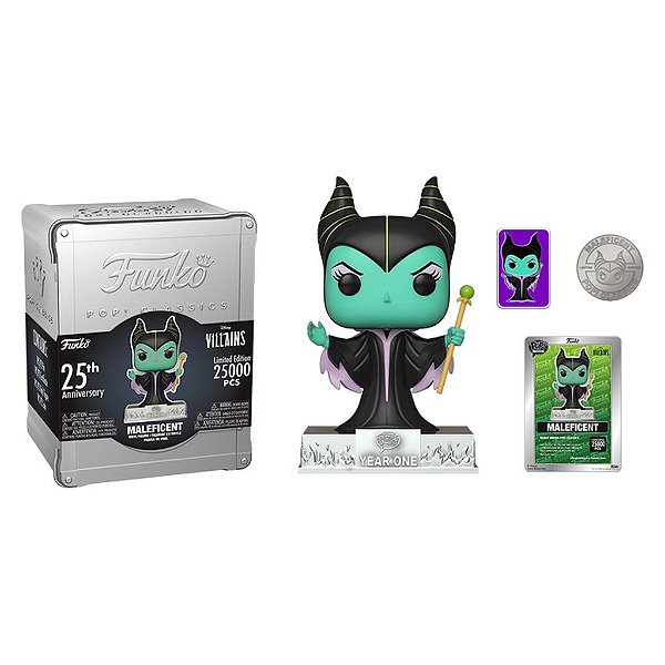 Boneco Funko Pop Disney Classics - 25th Maleficent #68882