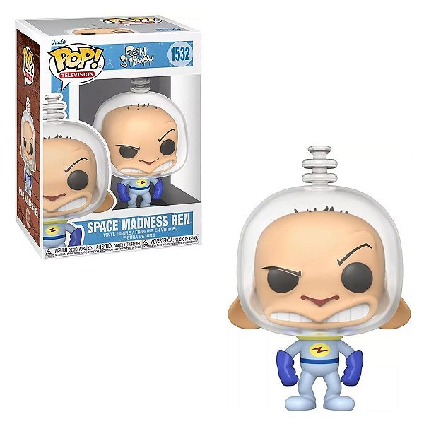 Boneco Funko Pop Ren Stimpy Space - Madness Ren #1532