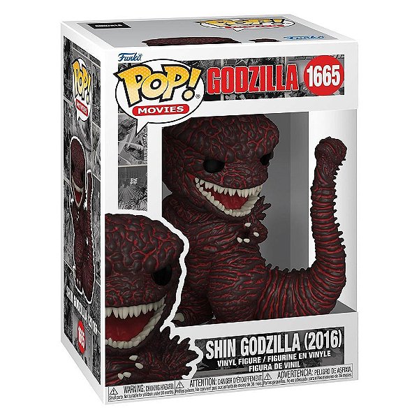 Funko Pop Godzilla 70Th Godzilla - Shin 2016 #1665 Vinil 9,5 cm Oficial Funko
