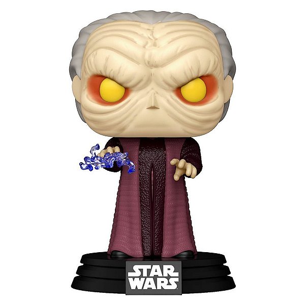 Funko Pop Star Wars Darkside - Emperor Palpatine #738 Vinil 9,5 cm Oficial Funko