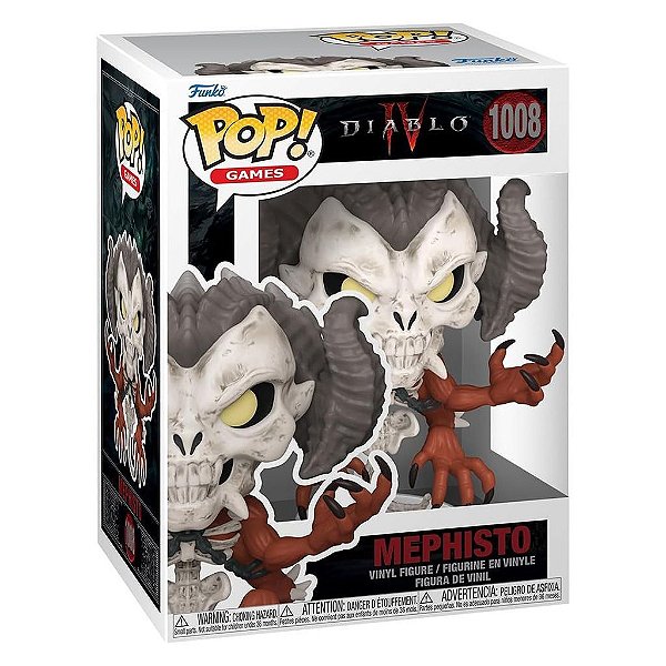 Funko Pop Diablo - Iv Mephisto #1008 Vinil 9,5 cm Oficial Funko
