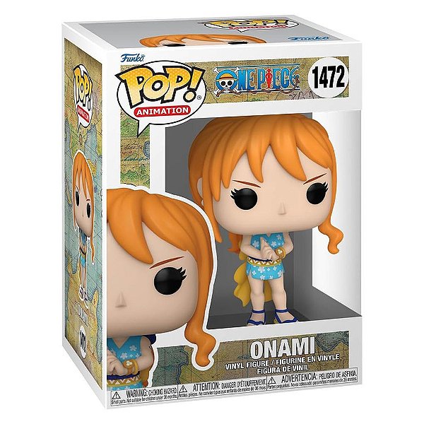 Funko Pop One Piece - 4 Onami #1472 Vinil 9,5 cm Oficial Funko