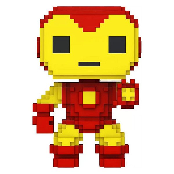 Funko Pop Marvel 8-Bit - Iron Man #1429 Vinil 9,5 cm Oficial Funko