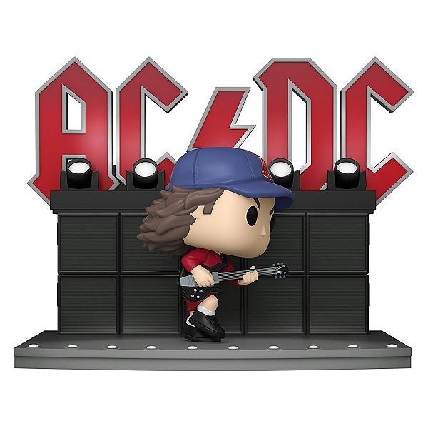 Funko Pop Rocks Ac/Dc Angus - Young Dance #415 Vinil 9,5 cm Oficial Funko