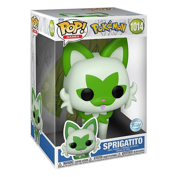 Funko Pop Pokemon - Sprigatito #1014 Vinil 9,5 cm Oficial Funko