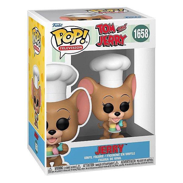 Funko Pop Tom And - Jerry Jerry (Temporada 3) #1658 Vinil 9,5 cm Oficial Funko
