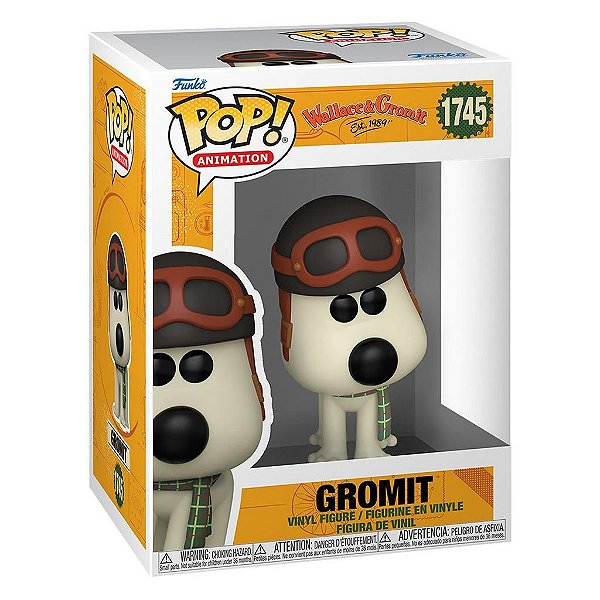 Funko Pop Wallace & - Gromit Gromit #1745 Vinil 9,5 cm Oficial Funko