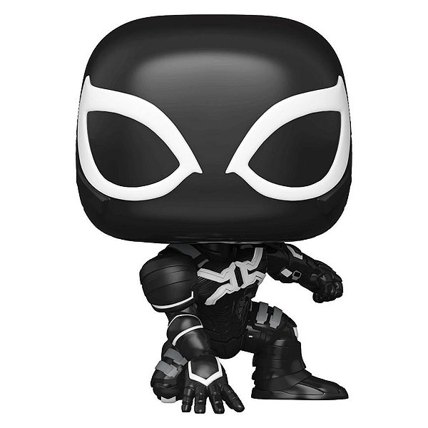 Funko Pop Marvel Gamer Verse Spider-Man 2 Black Suit - Harry Osborn #1027 Vinil 9,5 cm Oficial Funko