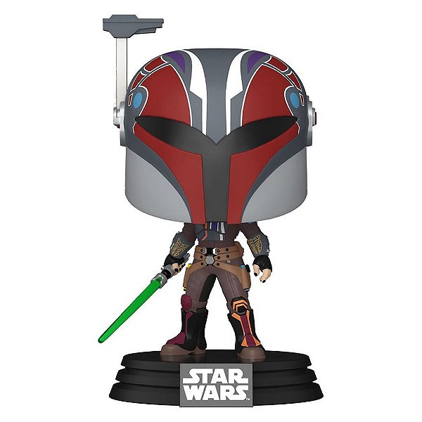 Funko Pop Star Wars Ahsoka 3 - Sabine Wren #750 Vinil 9,5 cm Oficial Funko