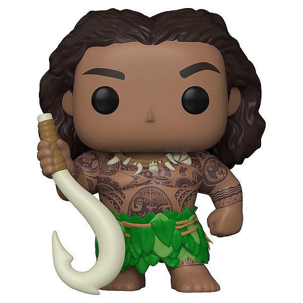 Funko Pop Disney Moana - 2 Maui #1547 Vinil 9,5 cm Oficial Funko