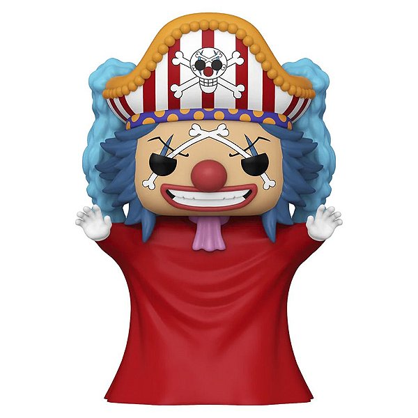 Funko Pop One Piece 4 Buggy The - Genius Jester #1778 Vinil 9,5 cm Oficial Funko