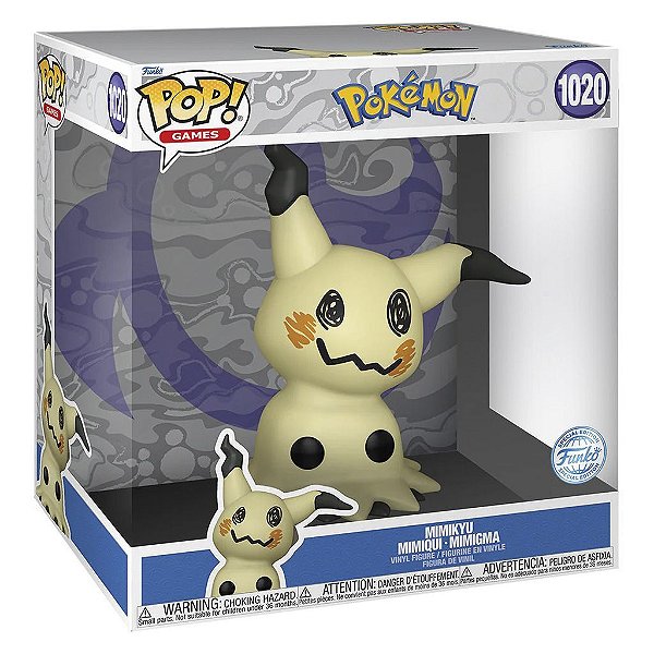 Funko Pop Pokemon - Mimikyu #1020 Vinil 9,5 cm Oficial Funko