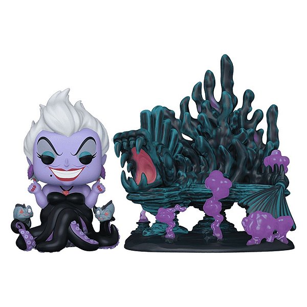 Funko Pop Disney Villains Ursula & - Ursula,S Lair (Temporada 3) #43 Vinil 9,5 cm Oficial Funko