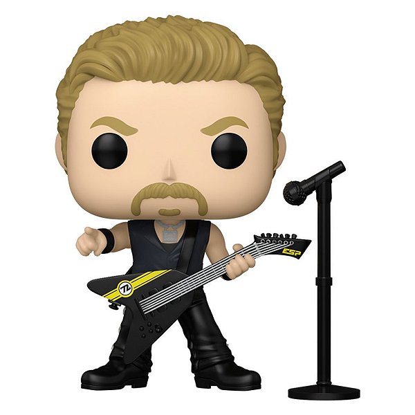 Boneco Funko Pop Rocks Metallica - 72 James #484