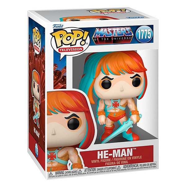 Boneco Funko Pop Tv Masters Of The - Universe He-man #1775