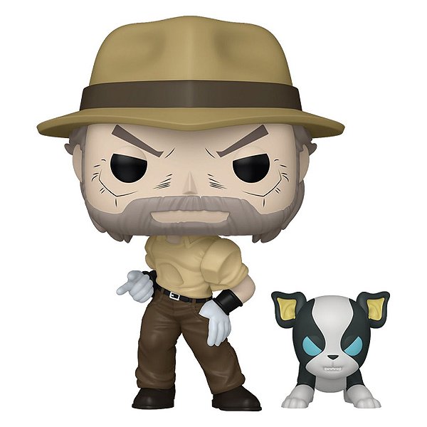 Boneco Funko Pop Jojos Bizarre Adventure Joseph - Joestar W/iggy #2146