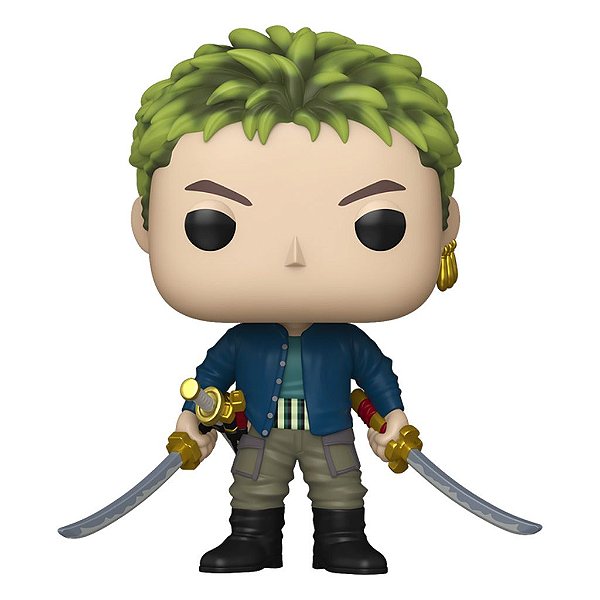 Boneco Funko Pop One Piece Life - Action Zoro #1879