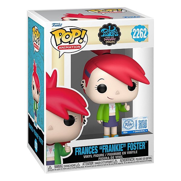 Boneco Funko Pop Fosters Home Imaginary Friends - Frances ,frankie, #2262