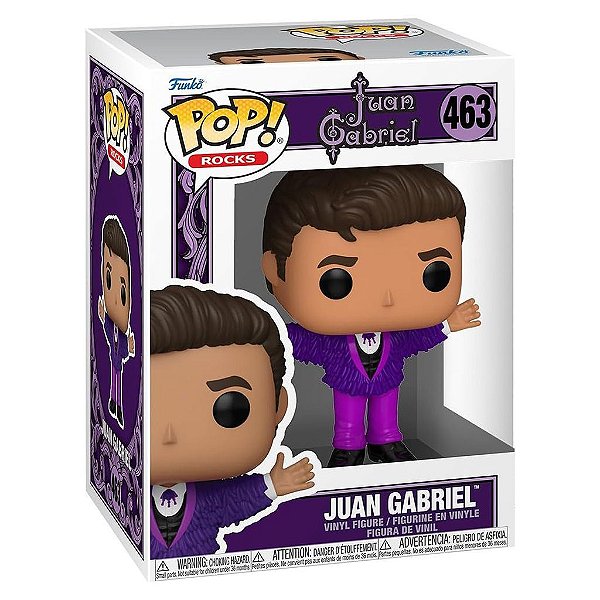 Boneco Funko Pop Rocks Juan Gabriel Juan Gabriel - Fringe Suit #463