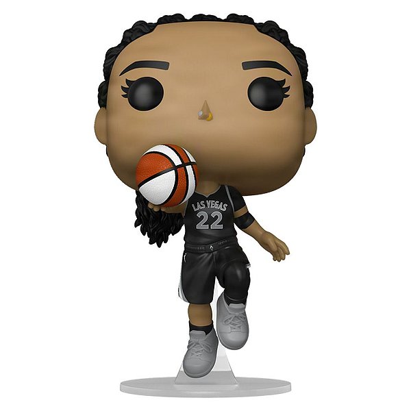 Boneco Funko Pop Wnba Aces - A,ja Wilson #01