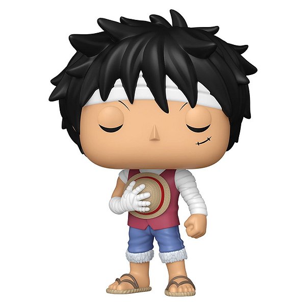 Boneco Funko Pop One Piece 4 Monkey D Luffy - Mormorial C/acrilico #1877