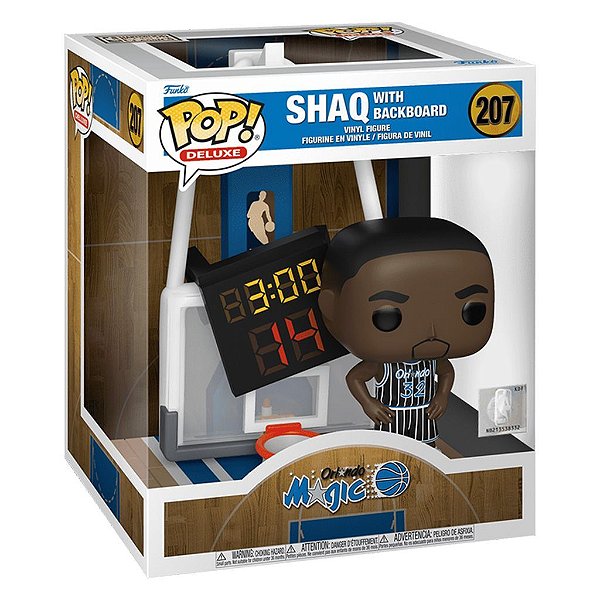 Boneco Funko Pop NBA Orlando Magic - Shaq W/backboard #207