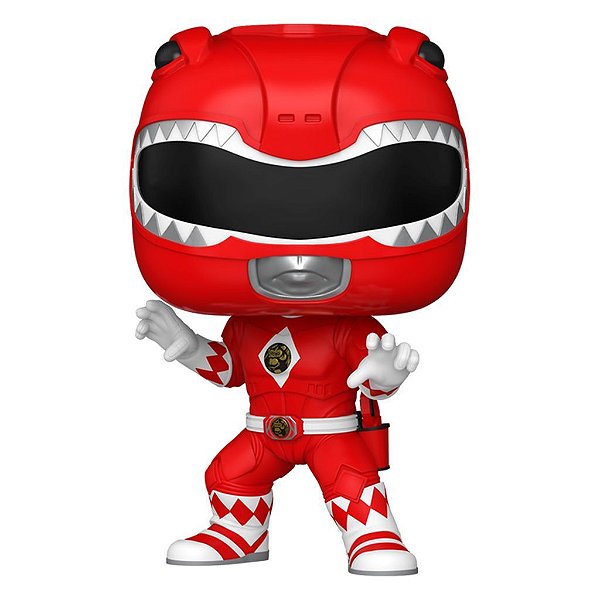 Boneco Funko Pop Power Rangers Mighty Morphin - Red Ranger #1779