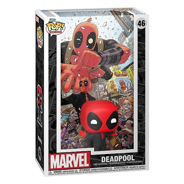 Boneco Funko Pop Comic Cover Marvel - Deadpool Deadpool #46