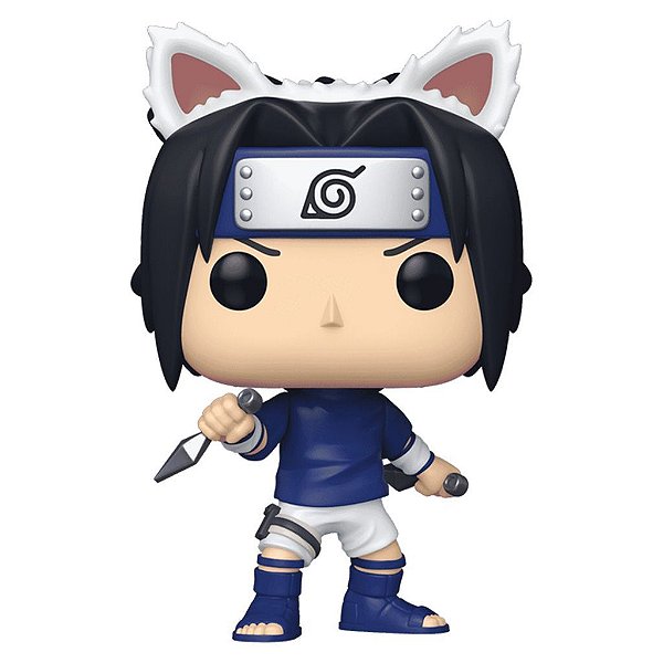 Boneco Funko Pop Naruto S.sasuke Uchiha W/sasuke - Paw C/acrilico #1940