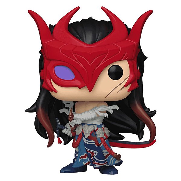 Funko Pop League Of - Legends Yone #1082 Vinil 9,5 cm Oficial Funko