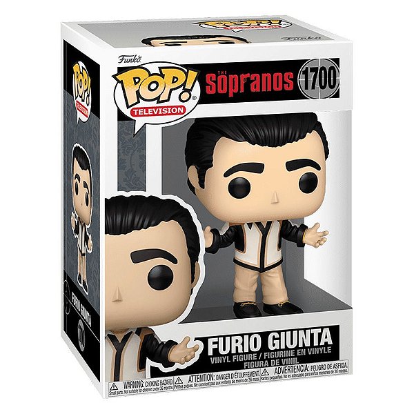 Funko Pop The Sopranos - Furio Giunta (Temporada 3) #1700 Vinil 9,5 cm Oficial Funko