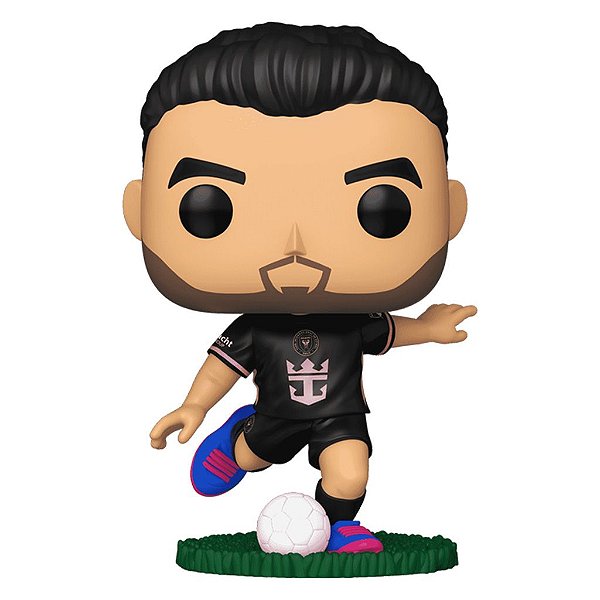 Funko Pop Football Inter Miami - Sergio Busquets #04 Vinil 9,5 cm Oficial Funko