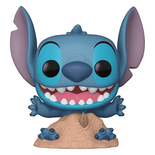 Funko Pop Disney Lilo Stitch Stitch - In Sand #1566 Vinil 9,5 cm Oficial Funko