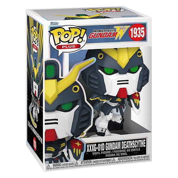 Funko Pop Gundam Mobile Suit Plus Xxxg-01D - Gundam Deathyscythe #1935 Vinil 9,5 cm Oficial Funko
